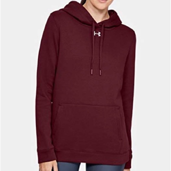 Under Armour Women's UA Hustle Fleece Hoodie xs - Picture 1 of 7